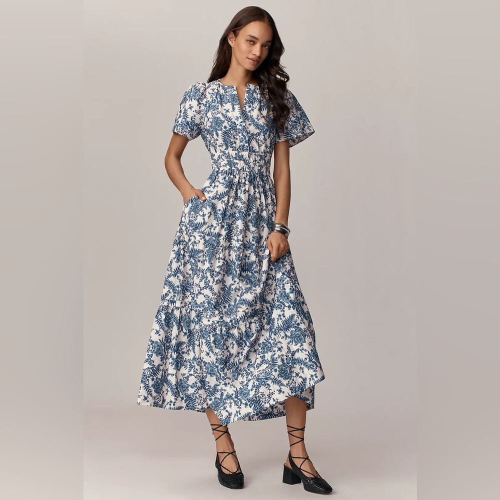 Anthropologie Somerset Maxi Dress Large New with Tags